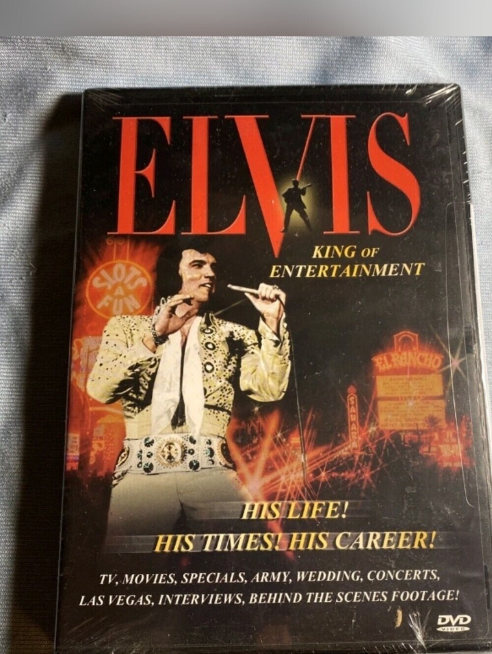 Elvis King Of Entertainment DVD 2002 Vintage Elvis Presley